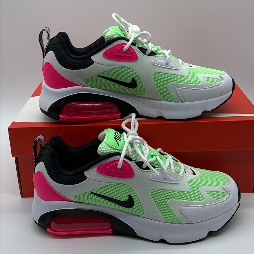 W NIKE AIR MAX 200 white/hyper pink - Picture 4 of 16